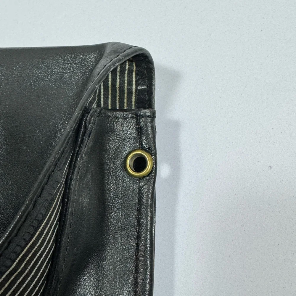 Elegant Black Leather Women's Bag